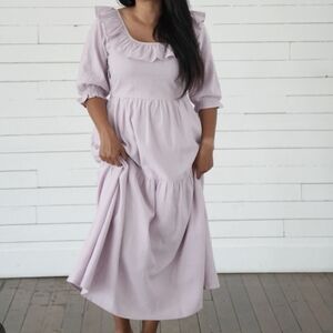 Little Cottonwood Lavender Midi Dress